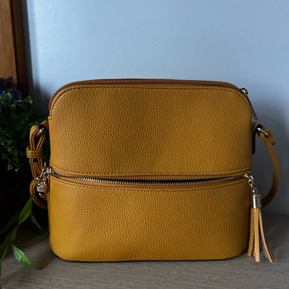 Mustard Yellow Crossbody Bag